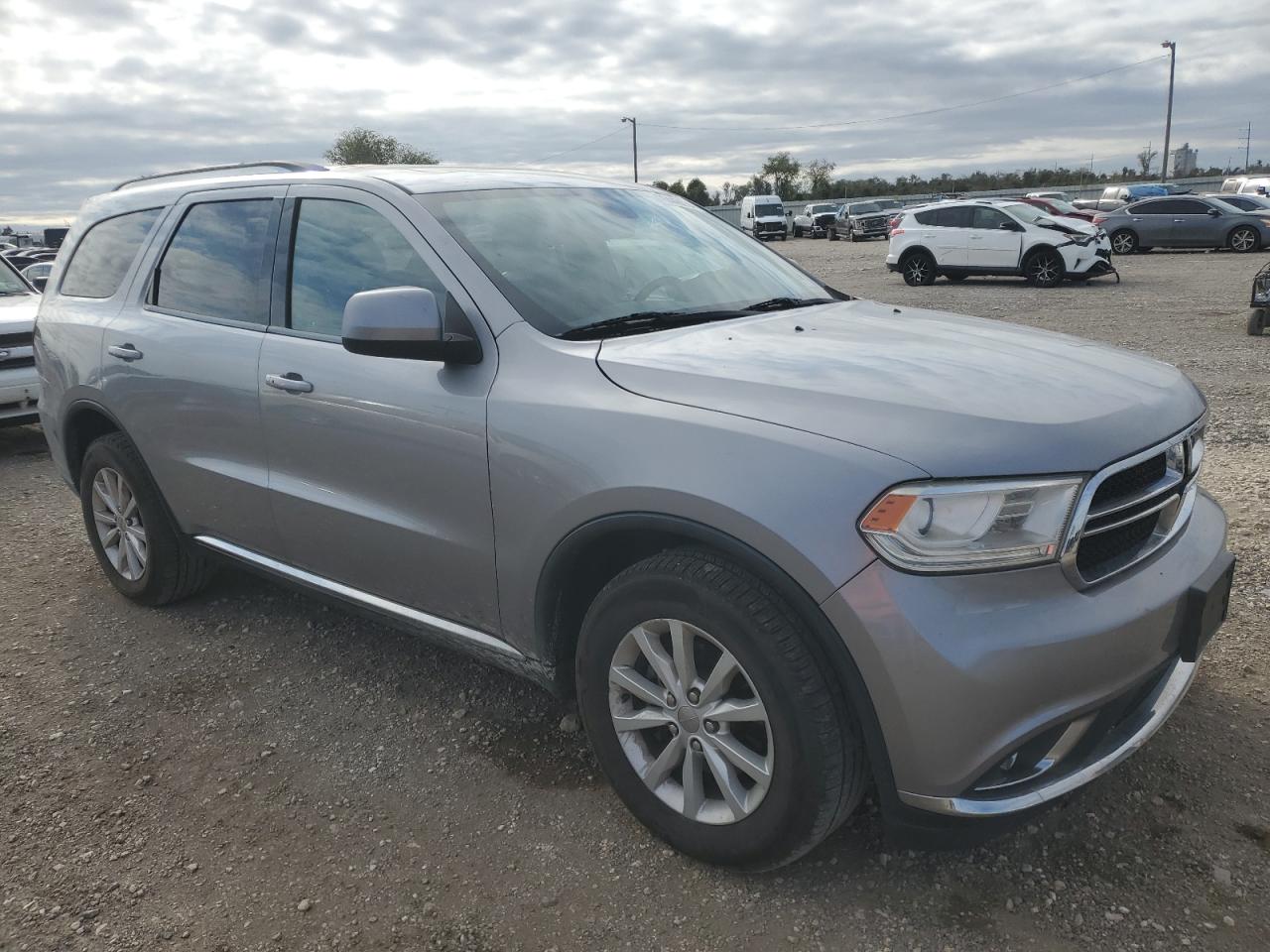 2015 Dodge Durango VIN 1C4RDJAG4FC101790 Copart auction photo, water/flood damage thumbnail 4