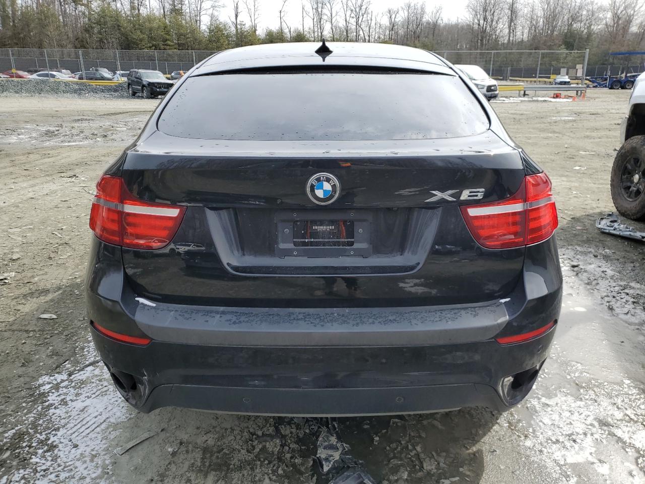 2014 BMW X6 VIN 5UXFG2C56E0H10554 Copart auction photo, front end damage thumbnail 6