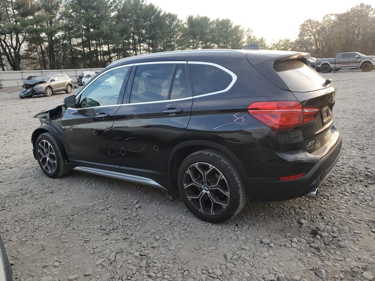 2021 BMW X1 VIN WBXJG9C02M5T73312 Copart auction photo, front end damage thumbnail 2