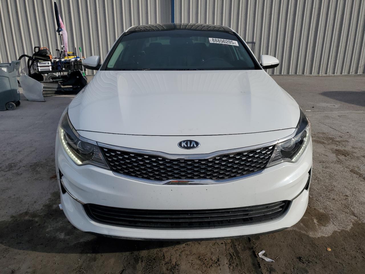 2016 KIA Optima VIN 5XXGU4L30GG097953 Copart auction photo, rear end damage thumbnail 5