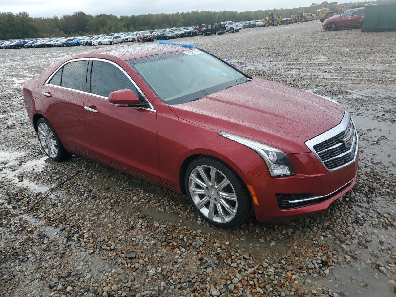 2016 Cadillac ATS VIN 1G6AB5RA0G0119025 Copart auction photo, side damage thumbnail 4