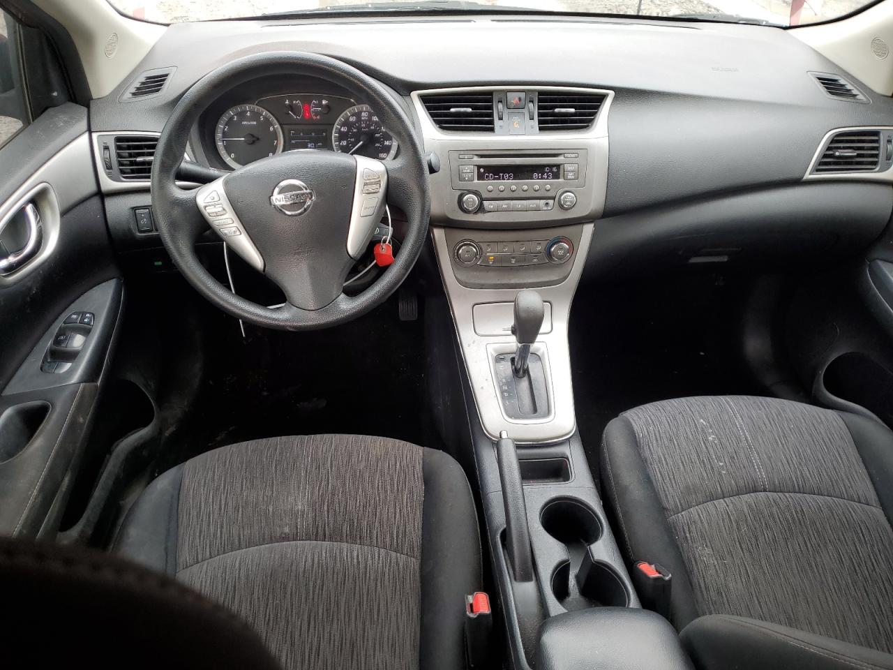 2014 Nissan Sentra VIN 3N1AB7AP0EY296513 Copart auction photo, minor dent/scratches damage thumbnail 8