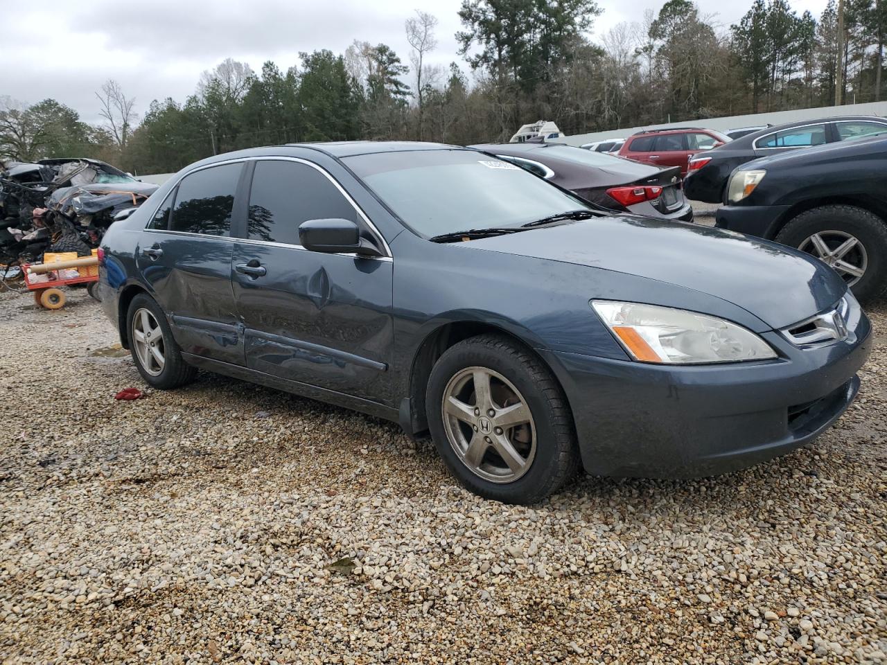 2005 Honda Accord VIN 1HGCM66595A064418 Copart auction photo, side damage thumbnail 4