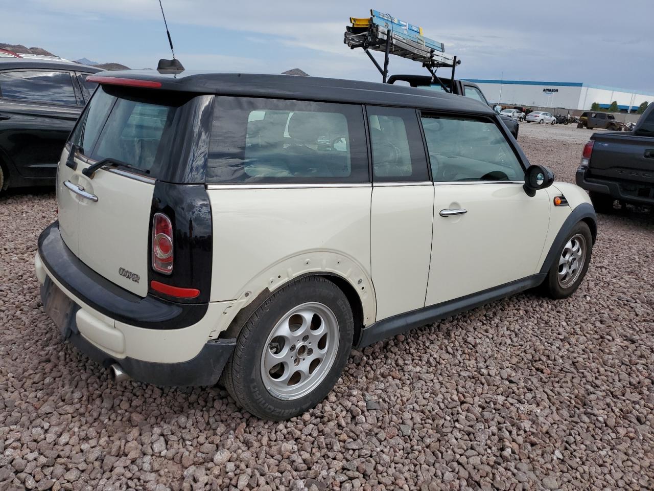 2014 MINI Cooper VIN WMWZF3C55ET492669 Copart auction photo, undercarriage / minor dent/scratches damage thumbnail 3