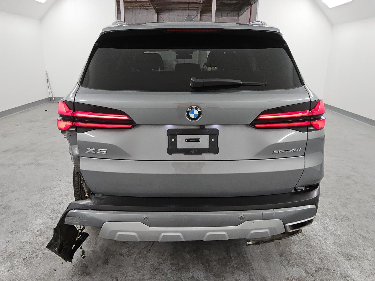 2024 BMW X5 VIN 5UX13EU06R9V29107 Copart auction photo, rear end / side damage thumbnail 6