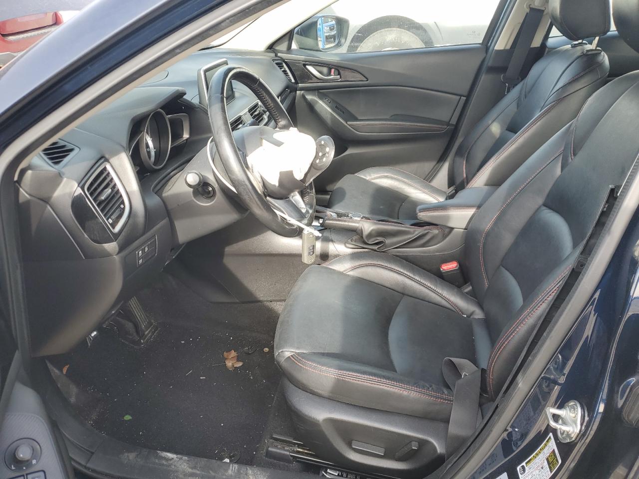 2015 Mazda 3 VIN JM1BM1M73F1241791 Copart auction photo, front end damage thumbnail 7