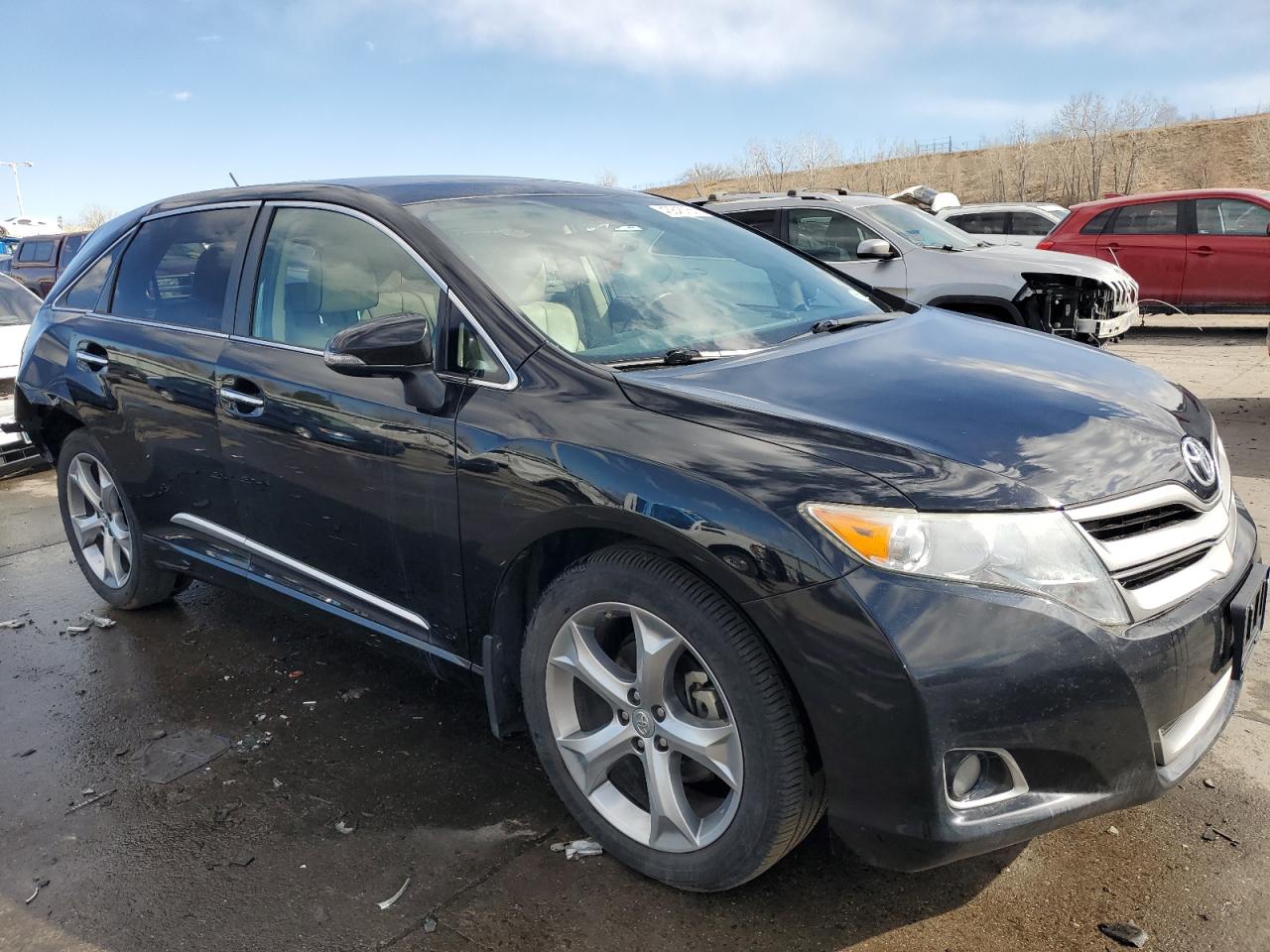 2013 Toyota Venza VIN 4T3BK3BB3DU082343 Copart auction photo, rear end / side damage thumbnail 4