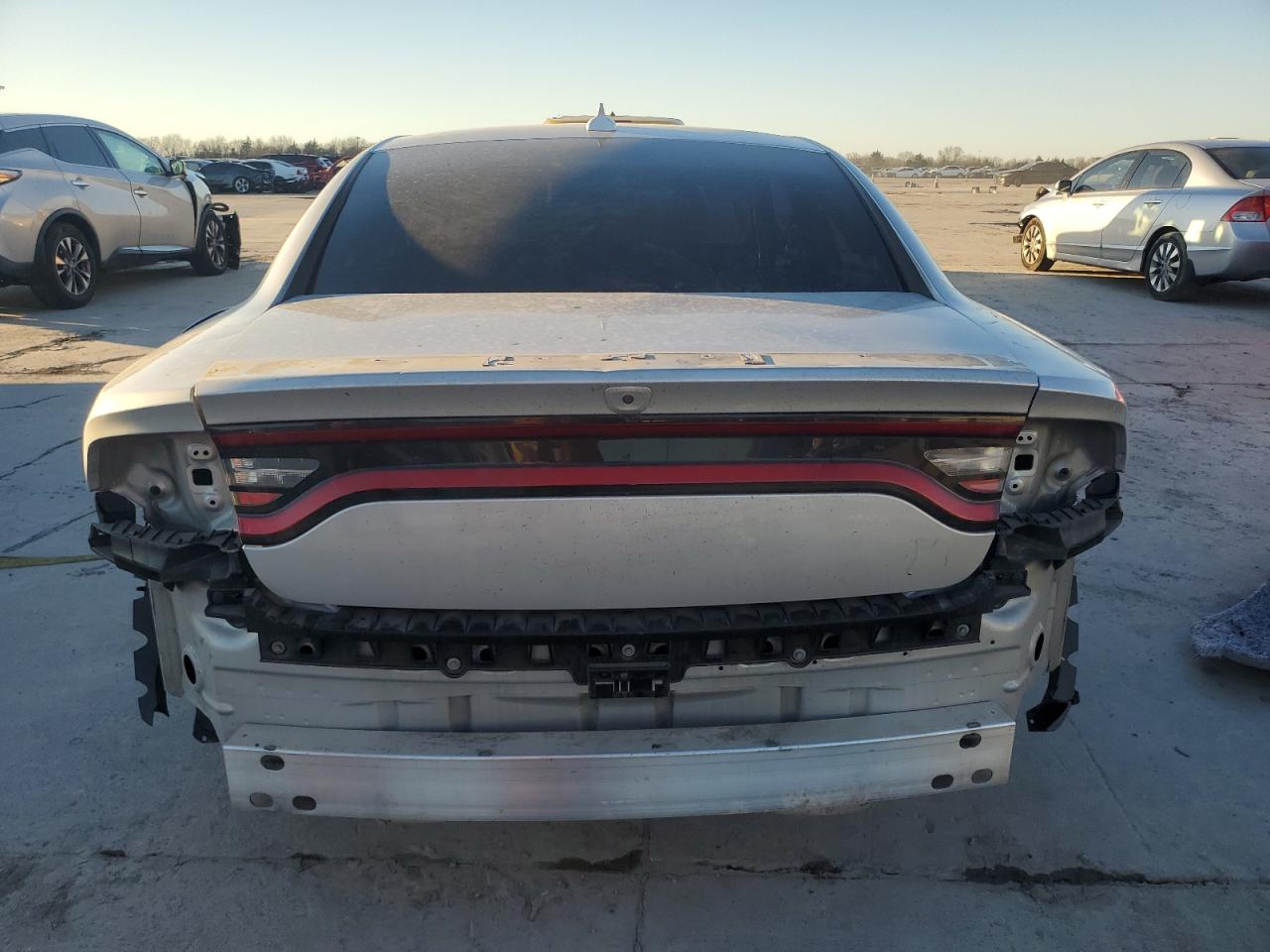 2021 Dodge Charger VIN 2C3CDXGJ5MH611866 Copart auction photo, stripped / hail damage thumbnail 6