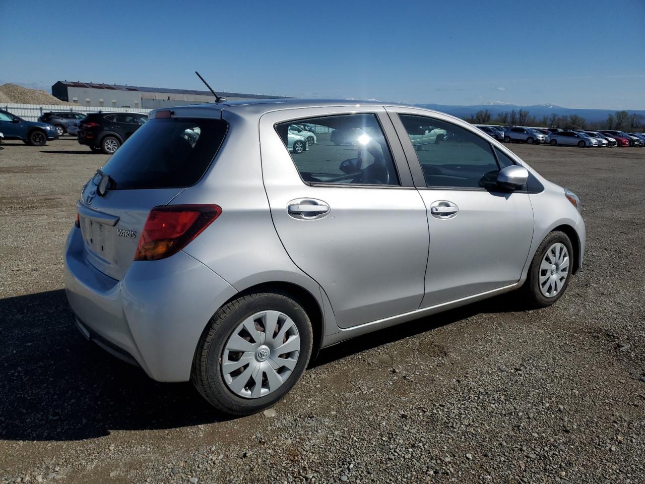 2017 Toyota Yaris VIN VNKKTUD35HA081392 Copart auction photo, water/flood damage thumbnail 3