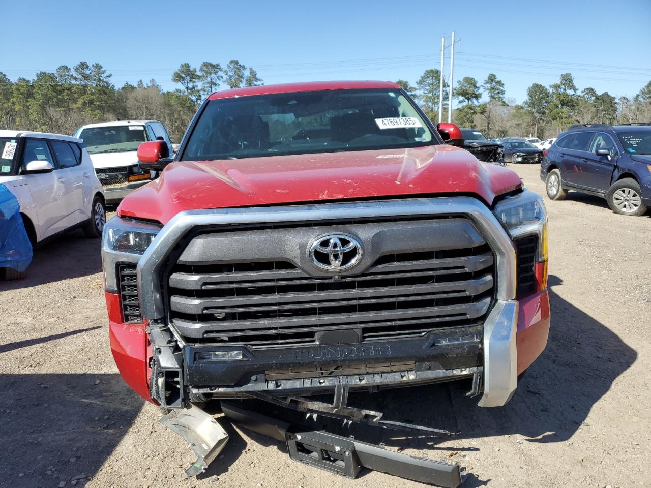 2022 Toyota Tundra VIN 5TFJA5EC9NX006234 Copart auction photo, side damage thumbnail 5