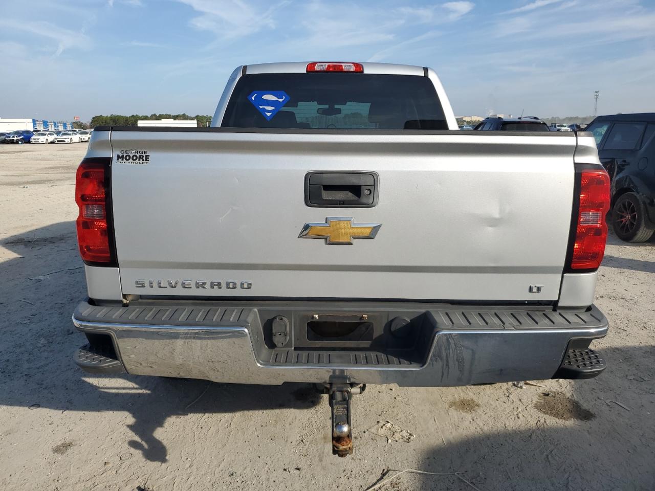2014 Chevrolet Silverado VIN 3GCPCRECXEG217152 Copart auction photo, side / rear end damage thumbnail 6