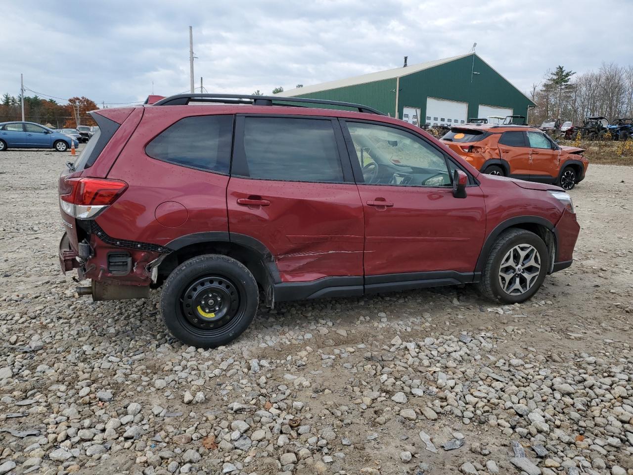 2020 Subaru Forester VIN JF2SKAJC0LH610229 Copart auction photo, rollover damage thumbnail 3
