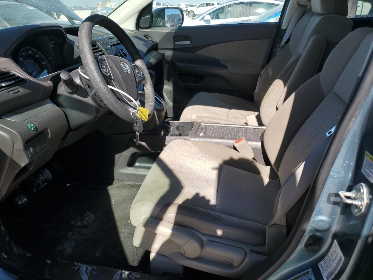 2013 Honda CR-V VIN 5J6RM3H53DL032078 Copart auction photo, rear end damage thumbnail 7