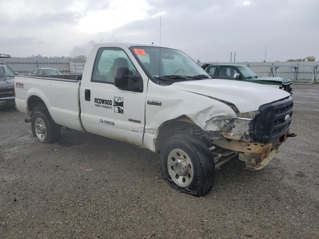 2007 Ford F350 VIN 1FTWF31P77EB33177 Copart auction photo, front end damage thumbnail 4