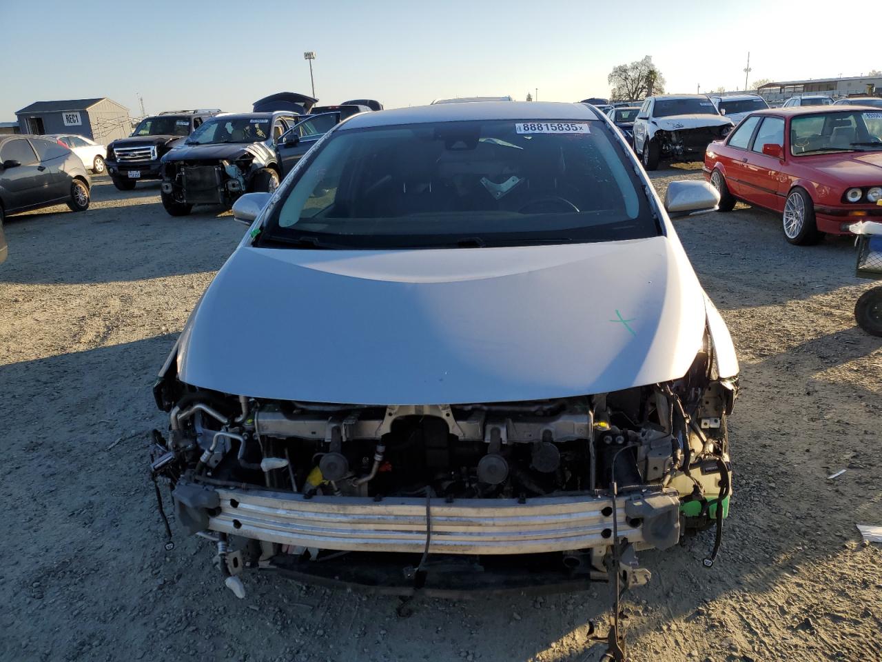 2018 Toyota Prius VIN JTDKARFP3J3078657 Copart auction photo, front end / all over damage thumbnail 5