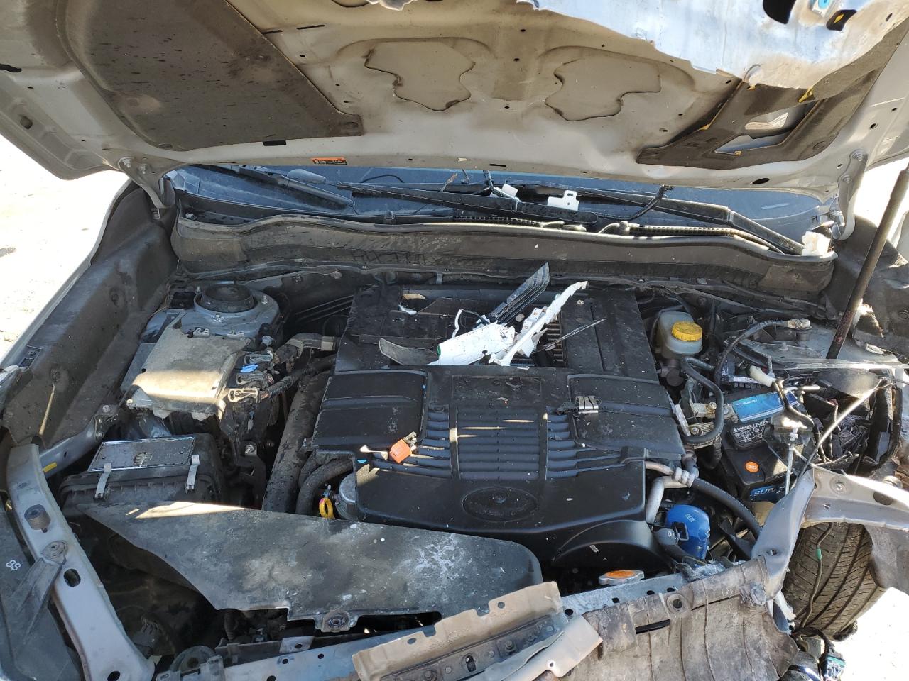 2018 Subaru Forester VIN JF2SJGWC4JH550192 Copart auction photo, front end / side damage thumbnail 12