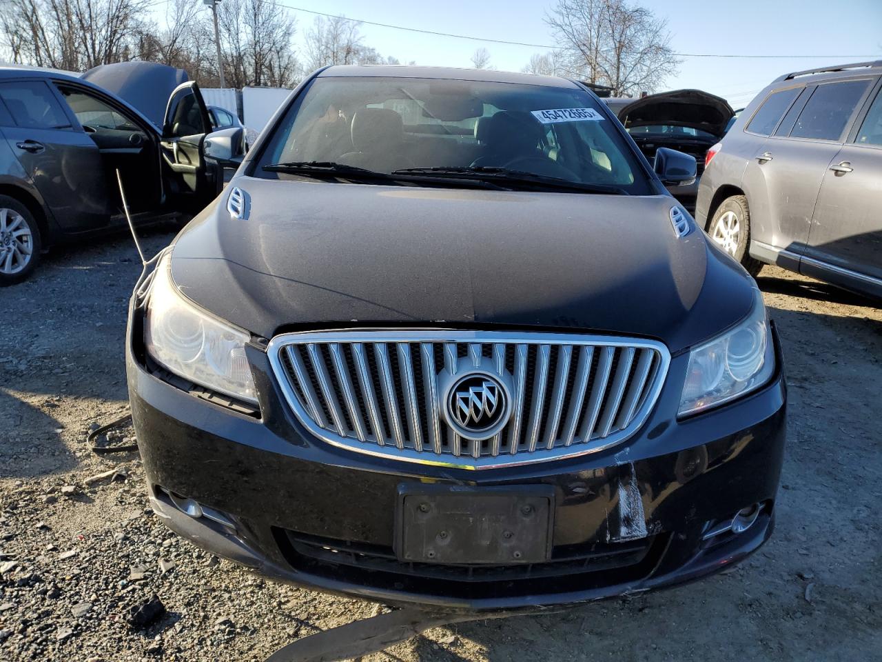 2012 Buick LaCrosse VIN 1G4GJ5E37CF179422 Copart auction photo, rear end / front end damage thumbnail 5