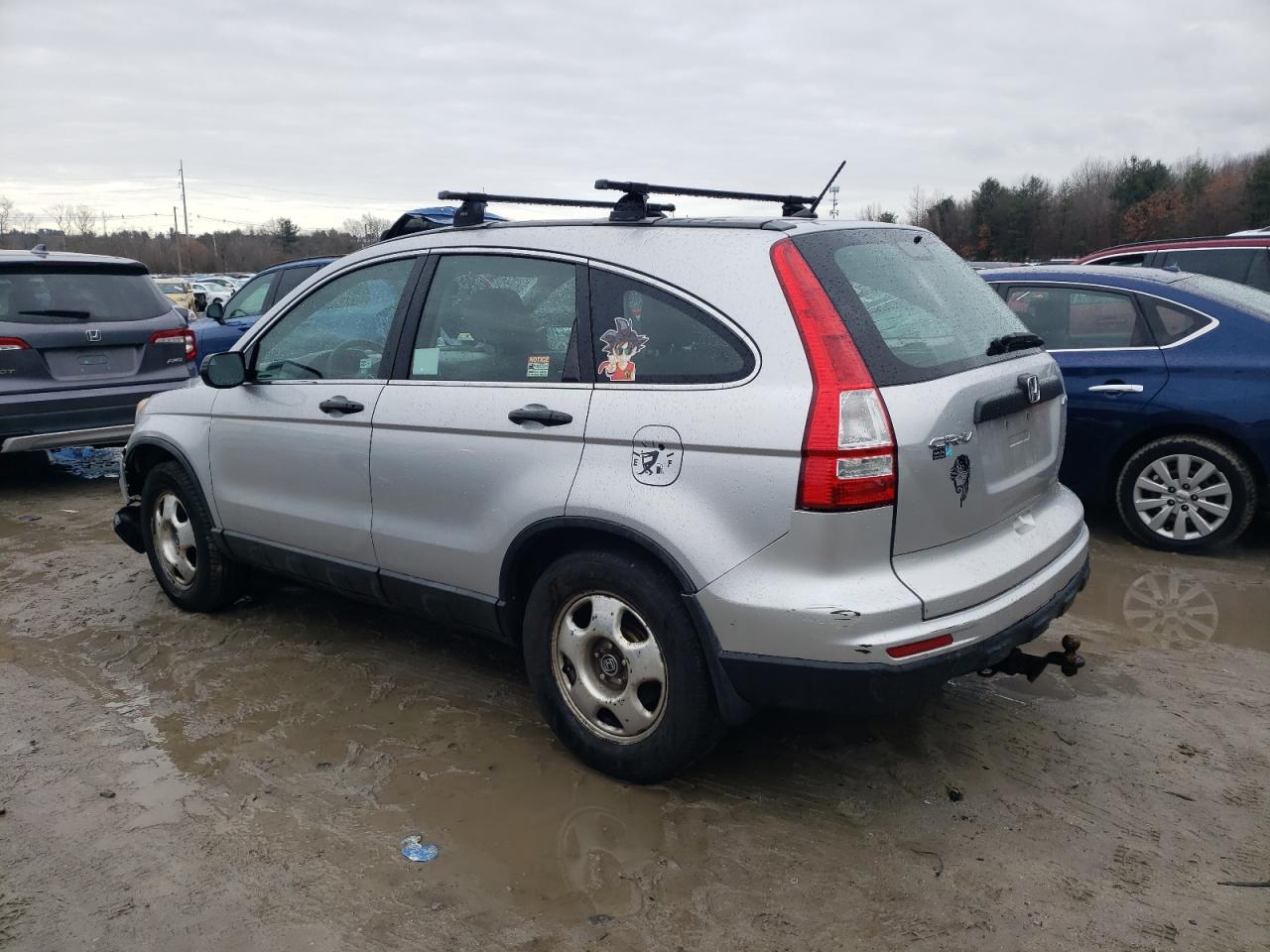 2010 Honda CR-V VIN 5J6RE4H39AL004931 Copart auction photo, front end / rear end damage thumbnail 2