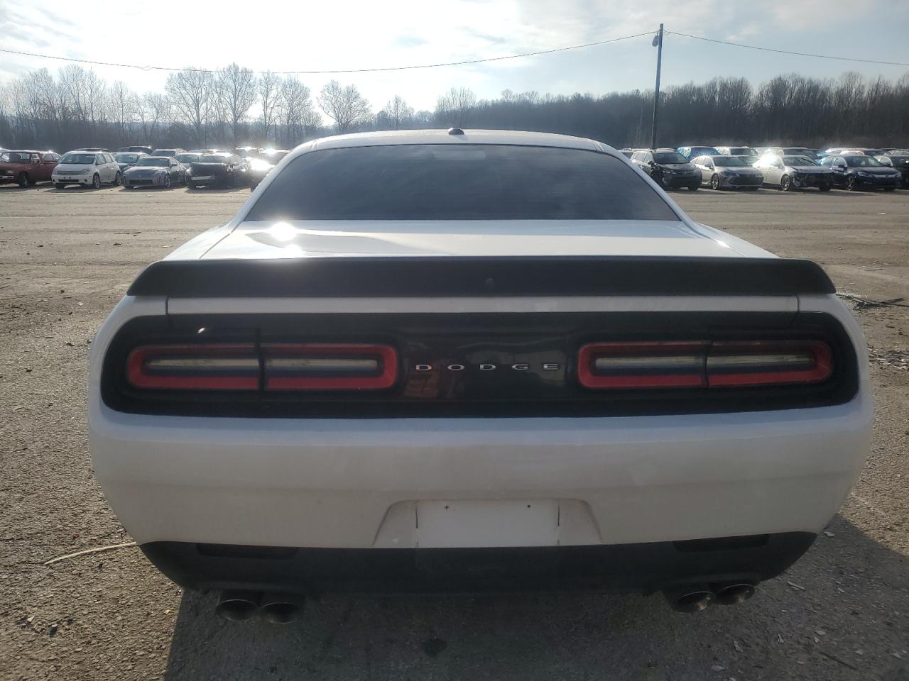 2021 Dodge Challenger VIN 2C3CDZBT8MH583503 Copart auction photo, vandalism damage thumbnail 6