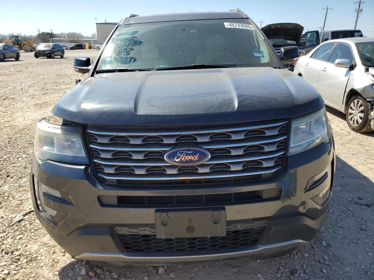 2017 Ford Explorer VIN 1FM5K7D87HGB90791 Copart auction photo, front end / undercarriage damage thumbnail 5