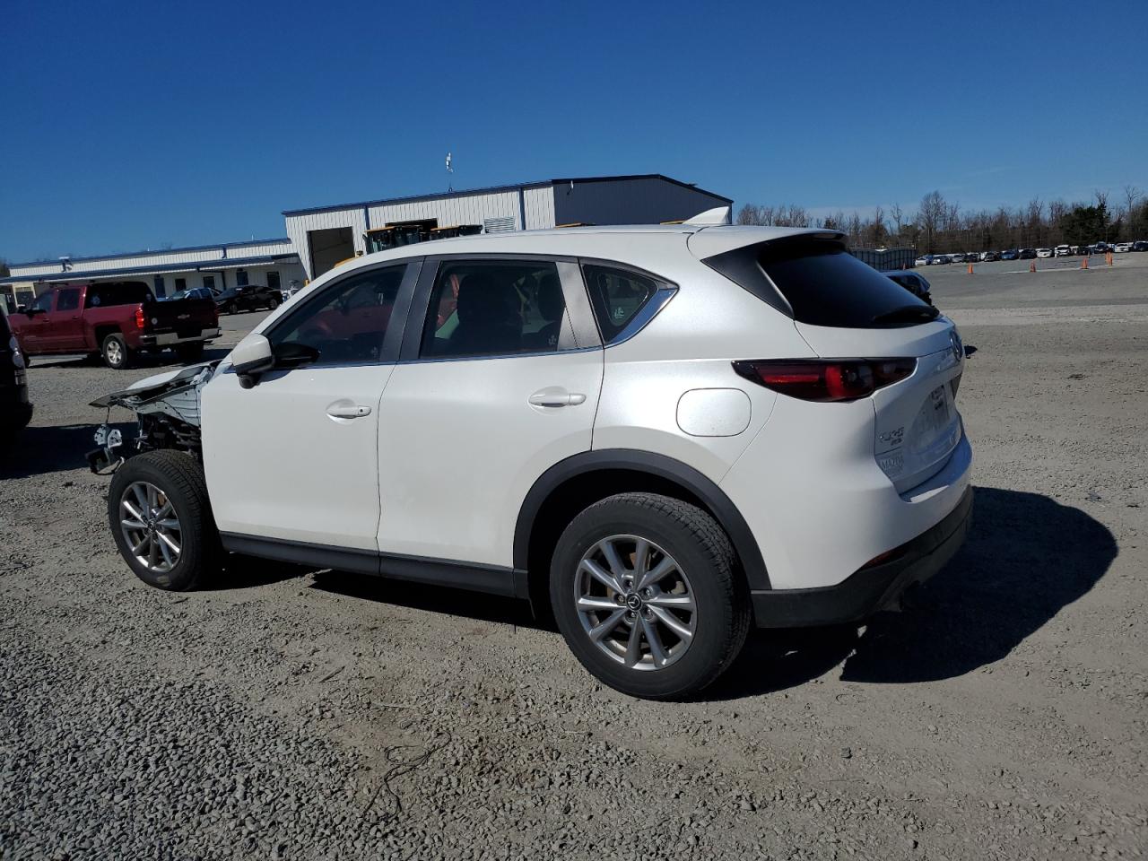 2022 Mazda CX-5 VIN JM3KFBAM2N0581004 Copart auction photo, front end damage thumbnail 2