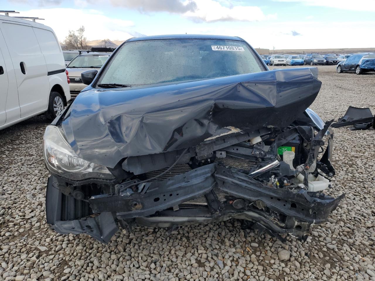 2015 Subaru Impreza VIN JF1GPAC66FH285979 Copart auction photo, front end / side damage thumbnail 5