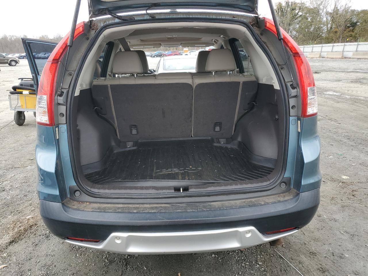 2013 Honda CR-V VIN 5J6RM4H7XDL035910 Copart auction photo, top/roof damage thumbnail 6