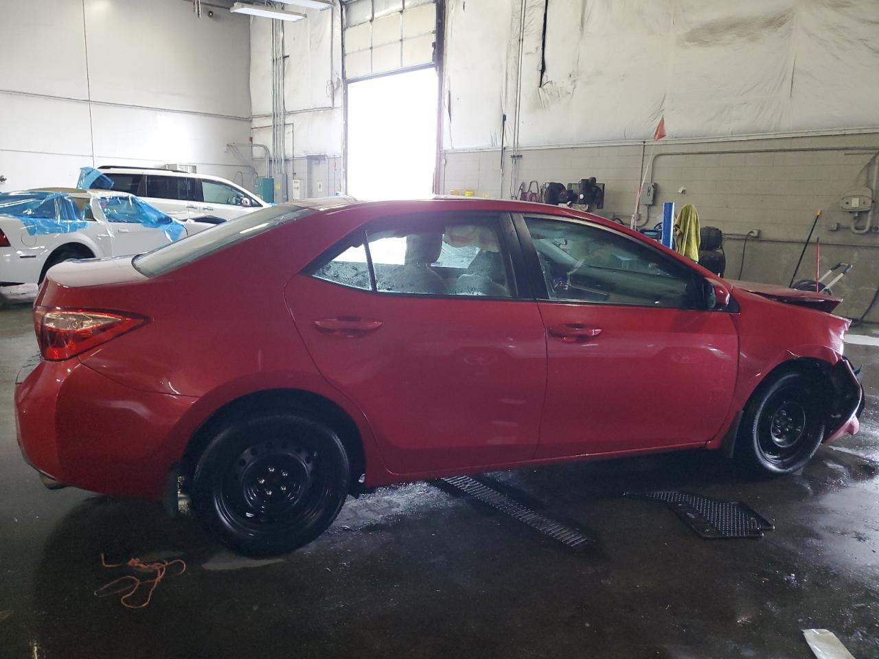2017 Toyota Corolla VIN 2T1BURHE5HC875853 Copart auction photo, front end / side damage thumbnail 3