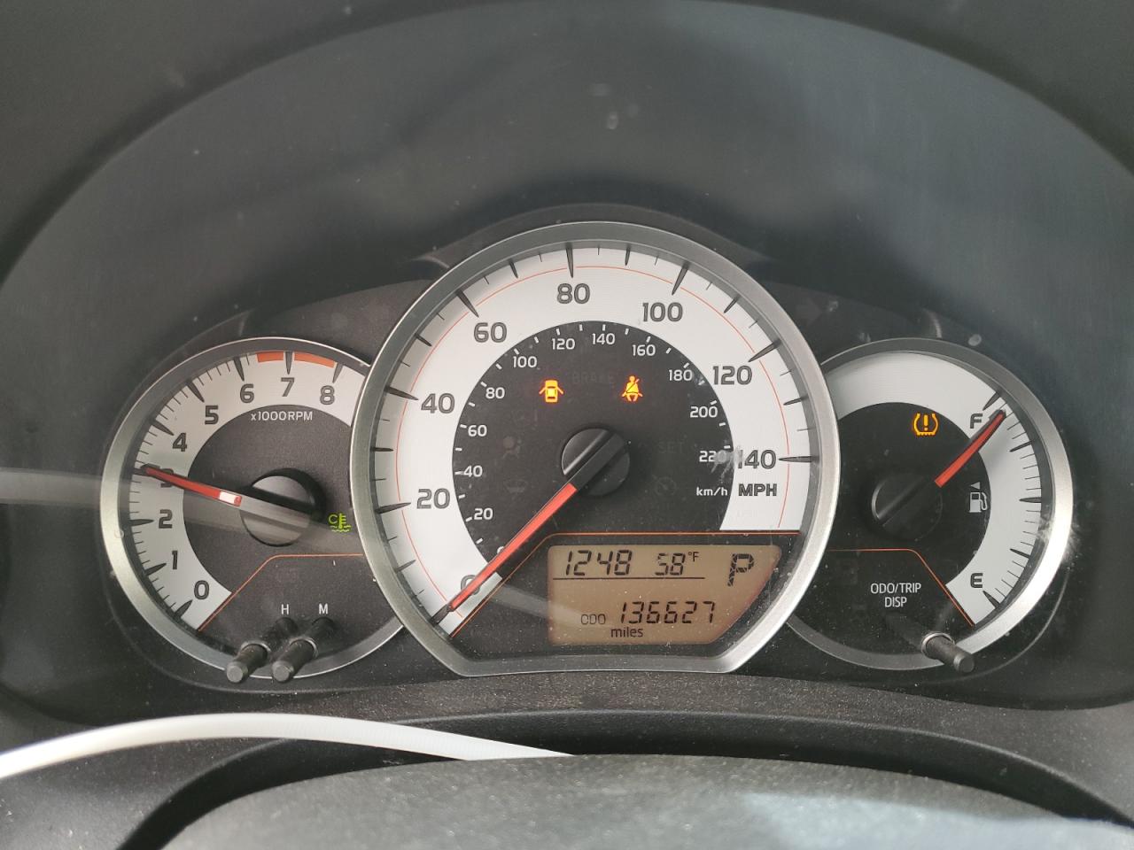 2014 Toyota Yaris VIN JTDKTUD36ED587087 Copart auction photo, front end damage thumbnail 9