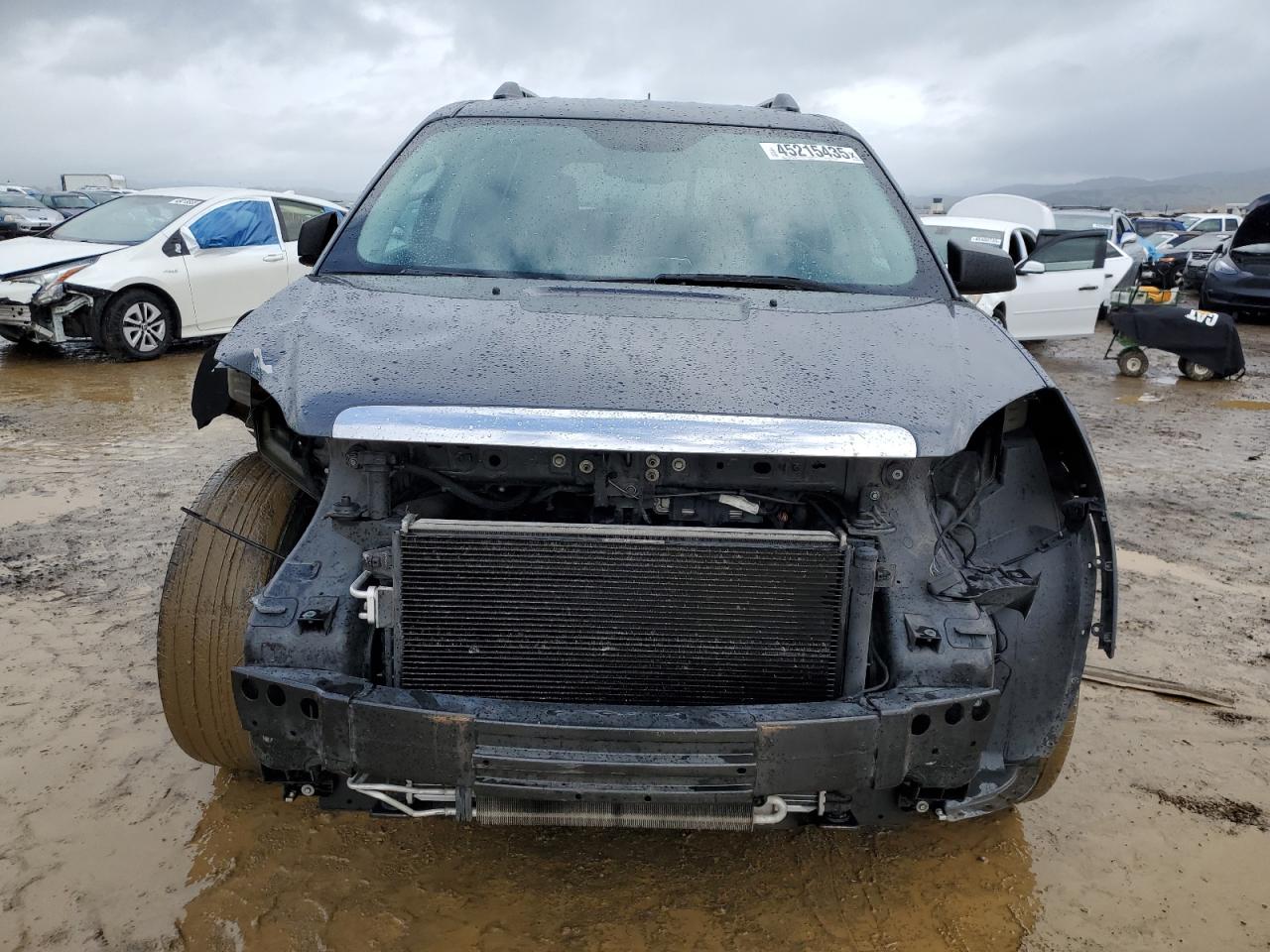 2011 GMC Acadia VIN 1GKKRNED9BJ309961 Copart auction photo, front end damage thumbnail 5