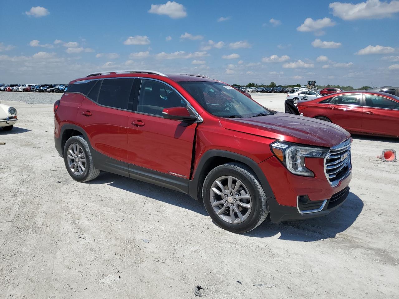 2022 GMC Terrain VIN 3GKALPEV9NL150101 Copart auction photo, front end damage thumbnail 4