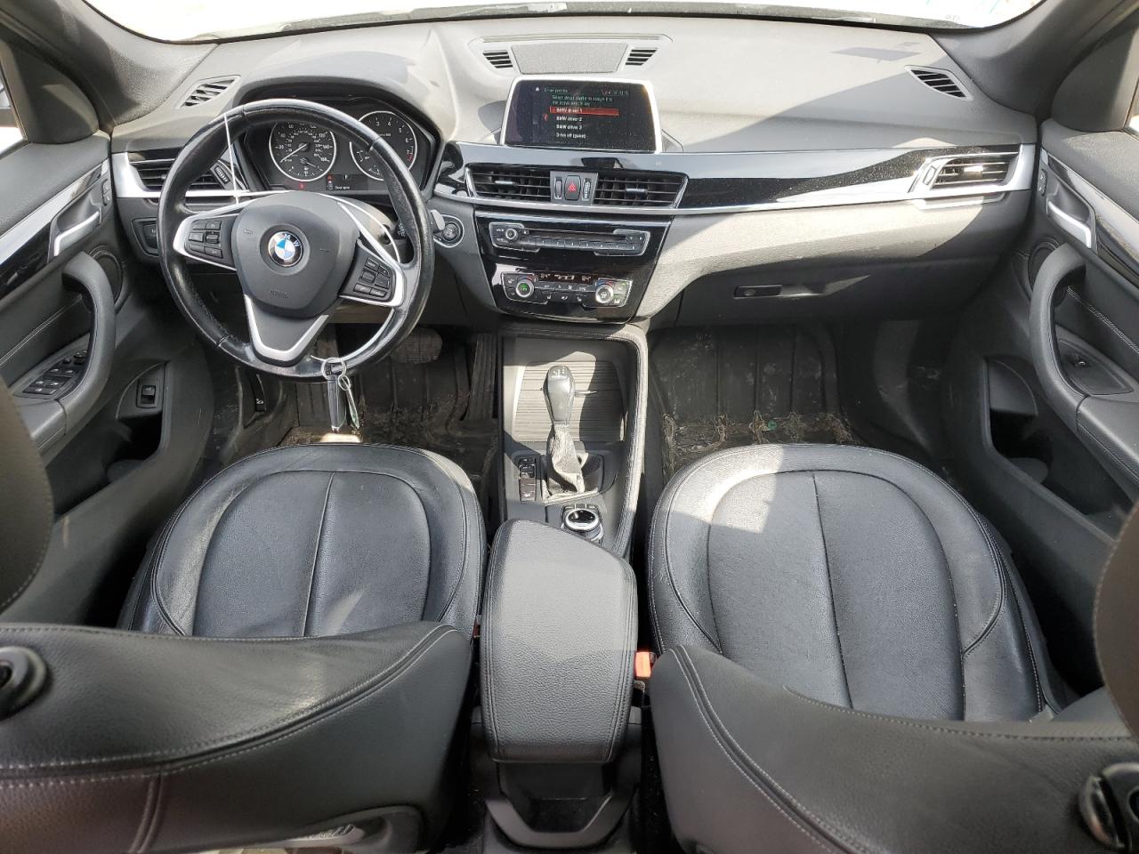 2018 BMW X1 VIN WBXHT3C39J5K24568 Copart auction photo, side / front end damage thumbnail 8