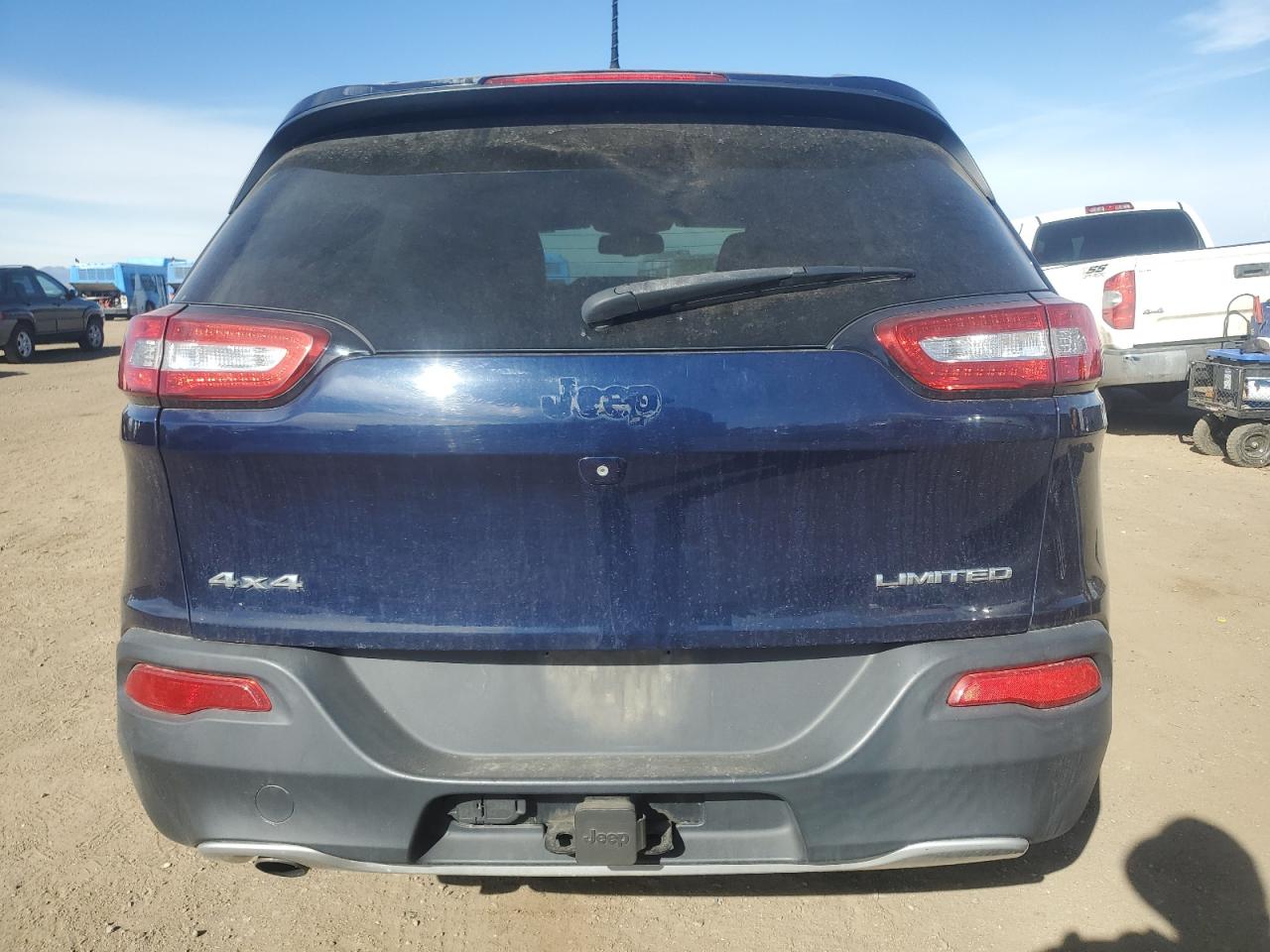 2014 Jeep Grand Cherokee VIN 1C4PJMDB9EW108815 Copart auction photo, hail / rear end damage thumbnail 6
