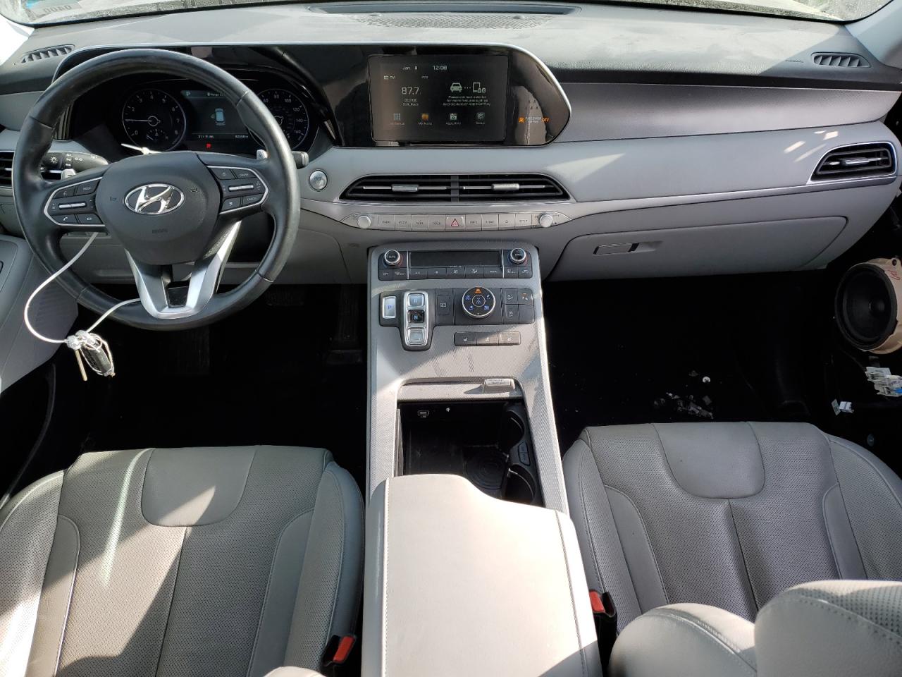 2020 Hyundai Palisade VIN KM8R4DHE7LU082160 Copart auction photo, all over damage thumbnail 8