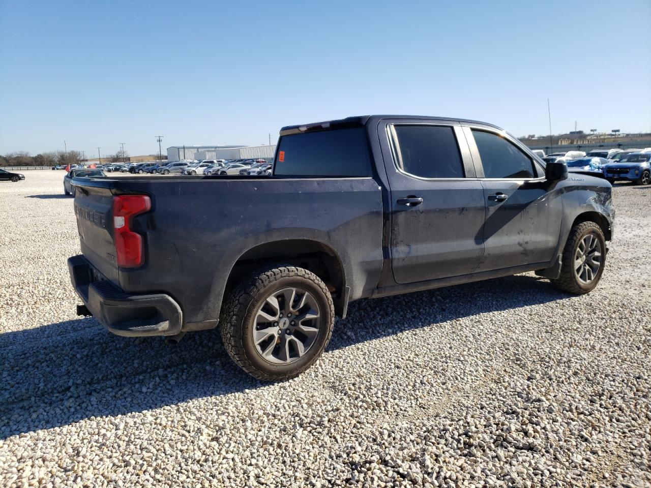 2022 Chevrolet Silverado VIN 1GCPADED3NZ546440 Copart auction photo, front end damage thumbnail 3