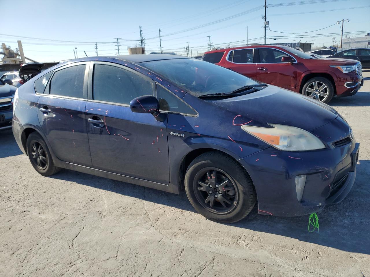 2012 Toyota Prius VIN JTDKN3DU7C1601834 Copart auction photo, minor dent/scratches damage thumbnail 4