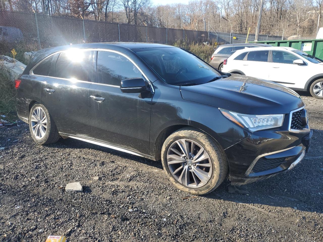 2018 Acura MDX VIN 5J8YD4H59JL011031 Copart auction photo, rear end / minor dent/scratches damage thumbnail 4