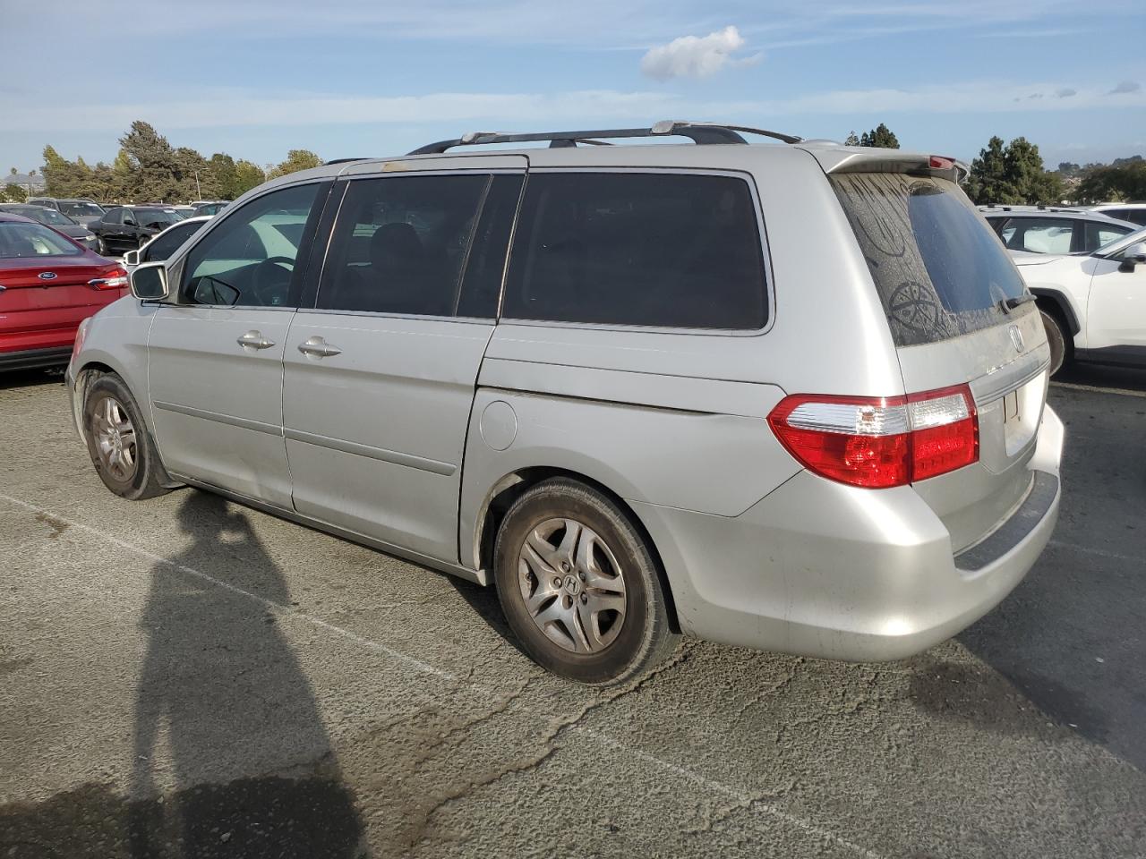 2007 Honda Odyssey VIN 5FNRL38707B062298 Copart auction photo, side damage thumbnail 2