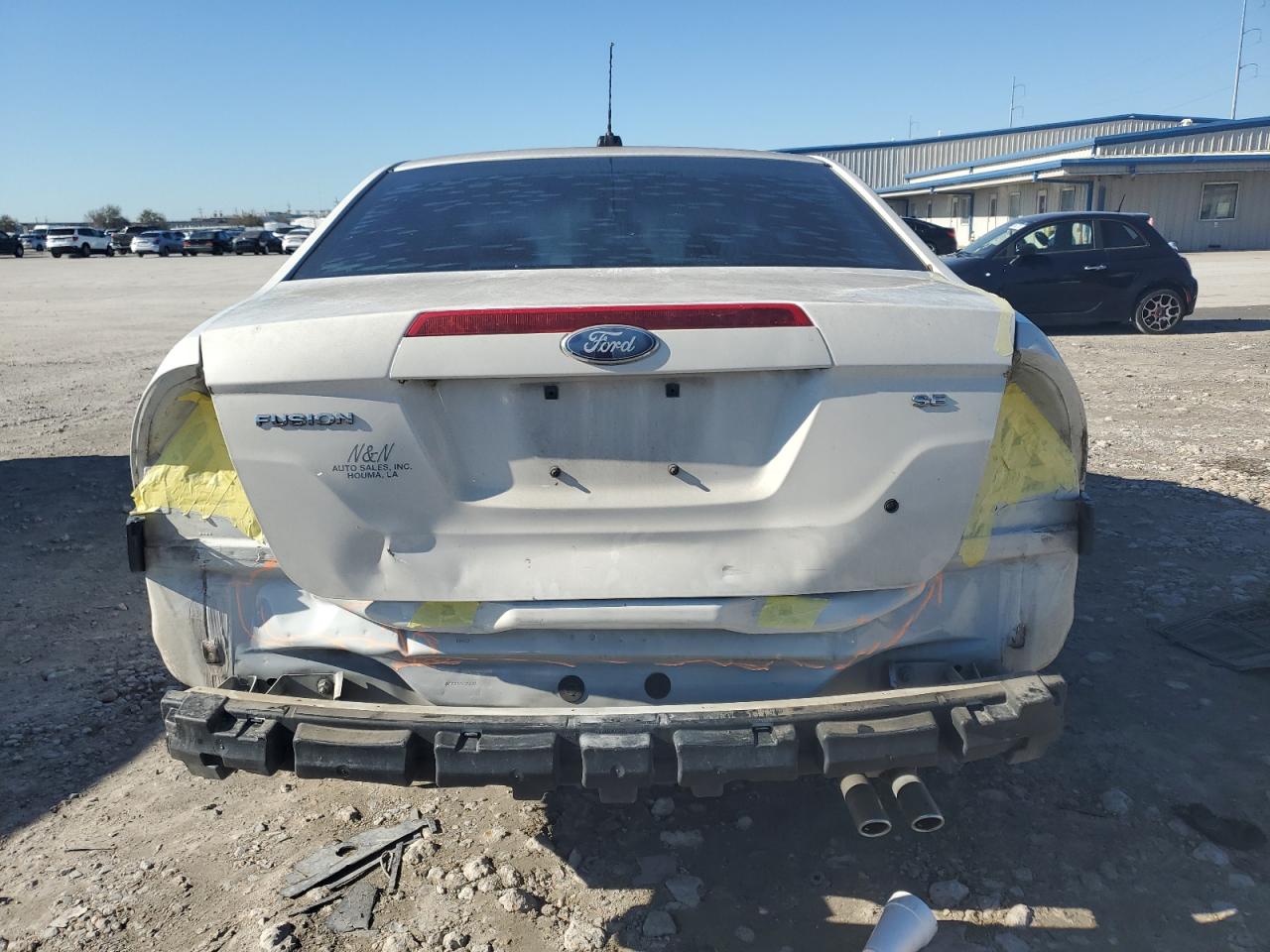 2010 Ford Fusion VIN 3FAHP0HA7AR329071 Copart auction photo, rear end damage thumbnail 6
