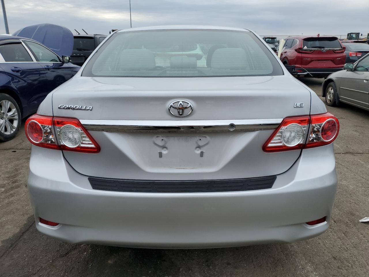 2011 Toyota Corolla VIN 2T1BU4EE1BC595474 Copart auction photo, front end damage thumbnail 6