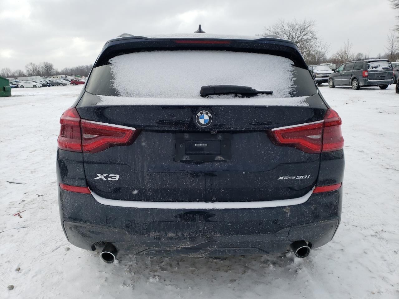 2020 BMW X3 VIN 5UXTY5C00L9B77373 Copart auction photo, front end / mechanical damage thumbnail 6