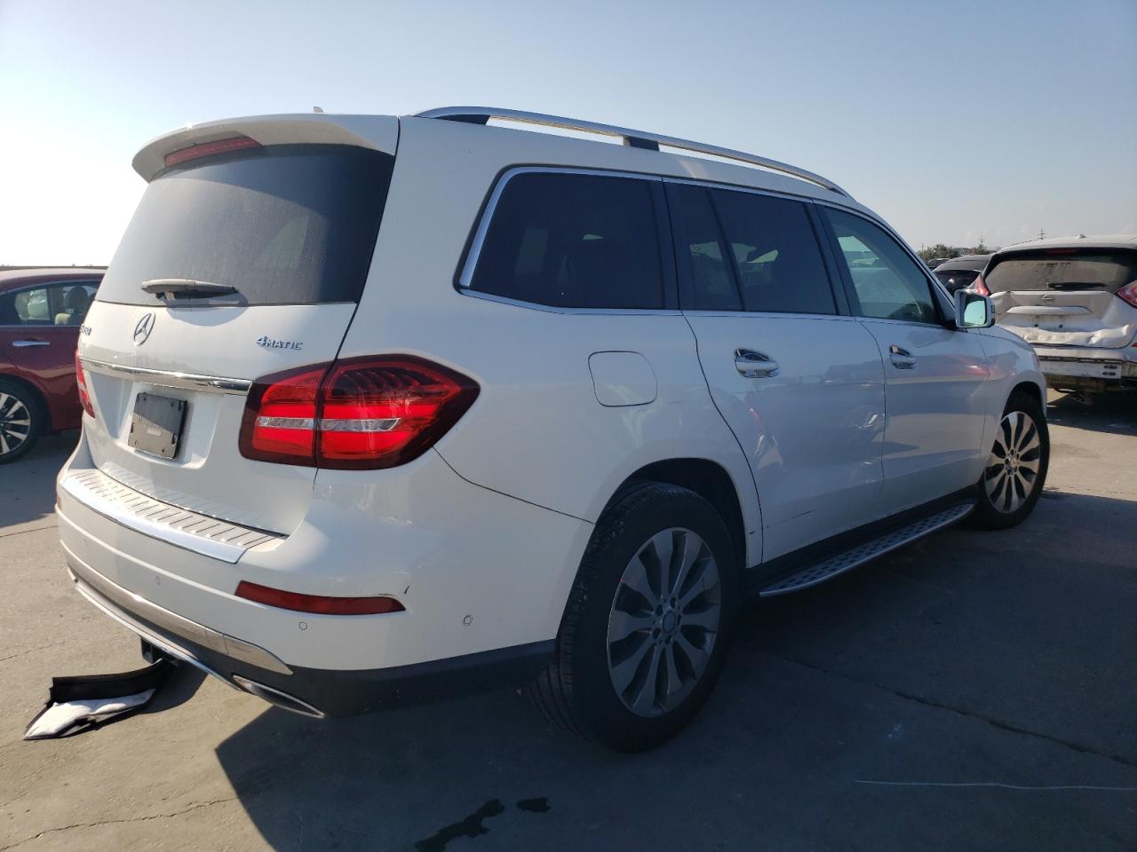 2017 Mercedes-Benz GLS-klasse VIN 4JGDF6EE0HA846881 Copart auction photo, water/flood / mechanical damage thumbnail 3