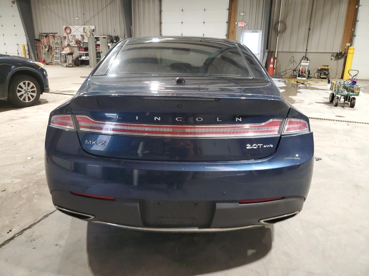 2017 Lincoln MKZ VIN 3LN6L5F90HR633030 Copart auction photo, side / rear end damage thumbnail 6