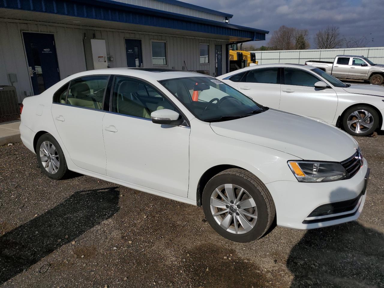 2015 Volkswagen Jetta VIN 3VWD17AJ8FM290134 Copart auction photo, side damage thumbnail 4