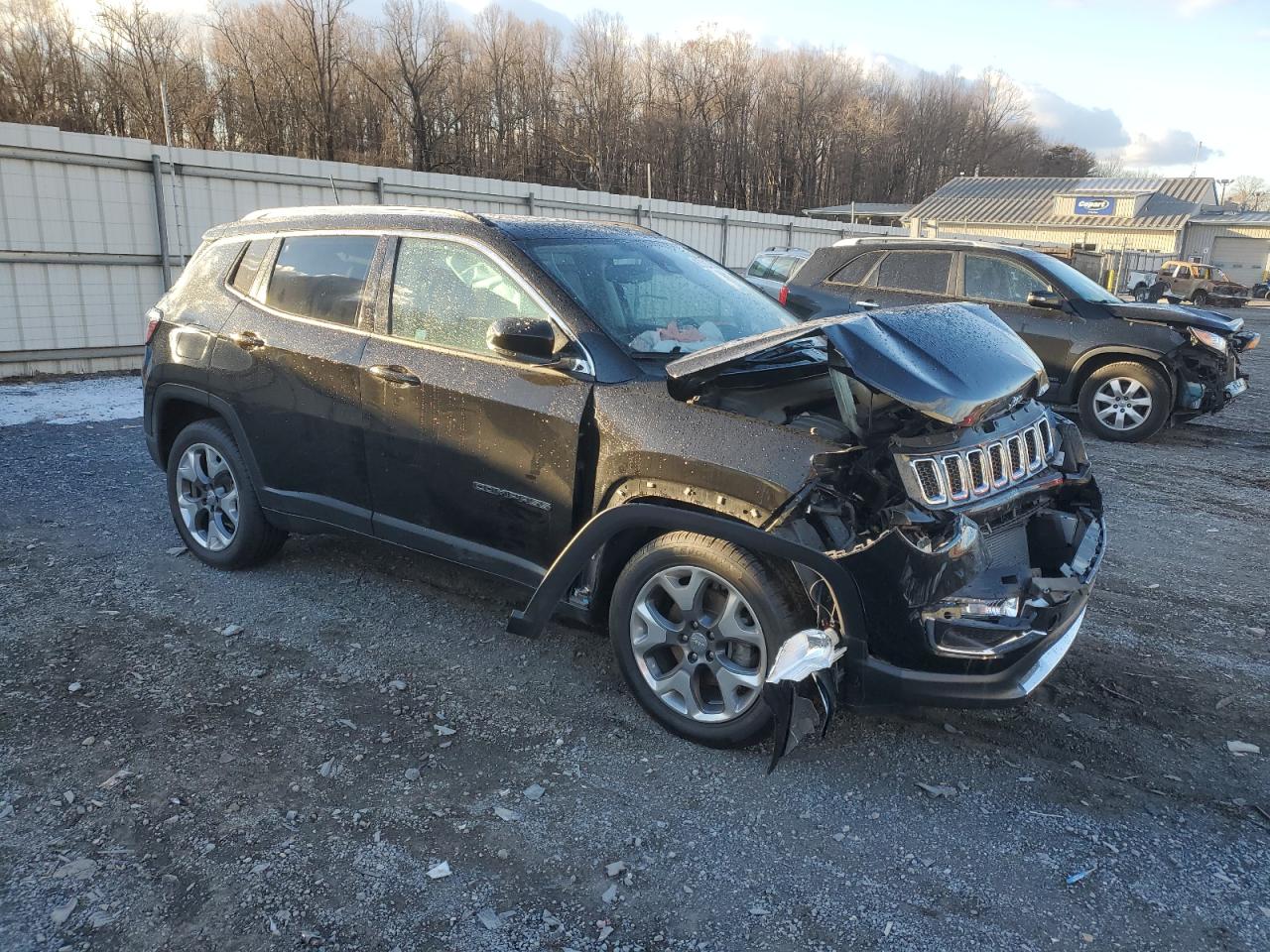 2021 Jeep Compass VIN 3C4NJDCB4MT571927 Copart auction photo, front end damage thumbnail 4