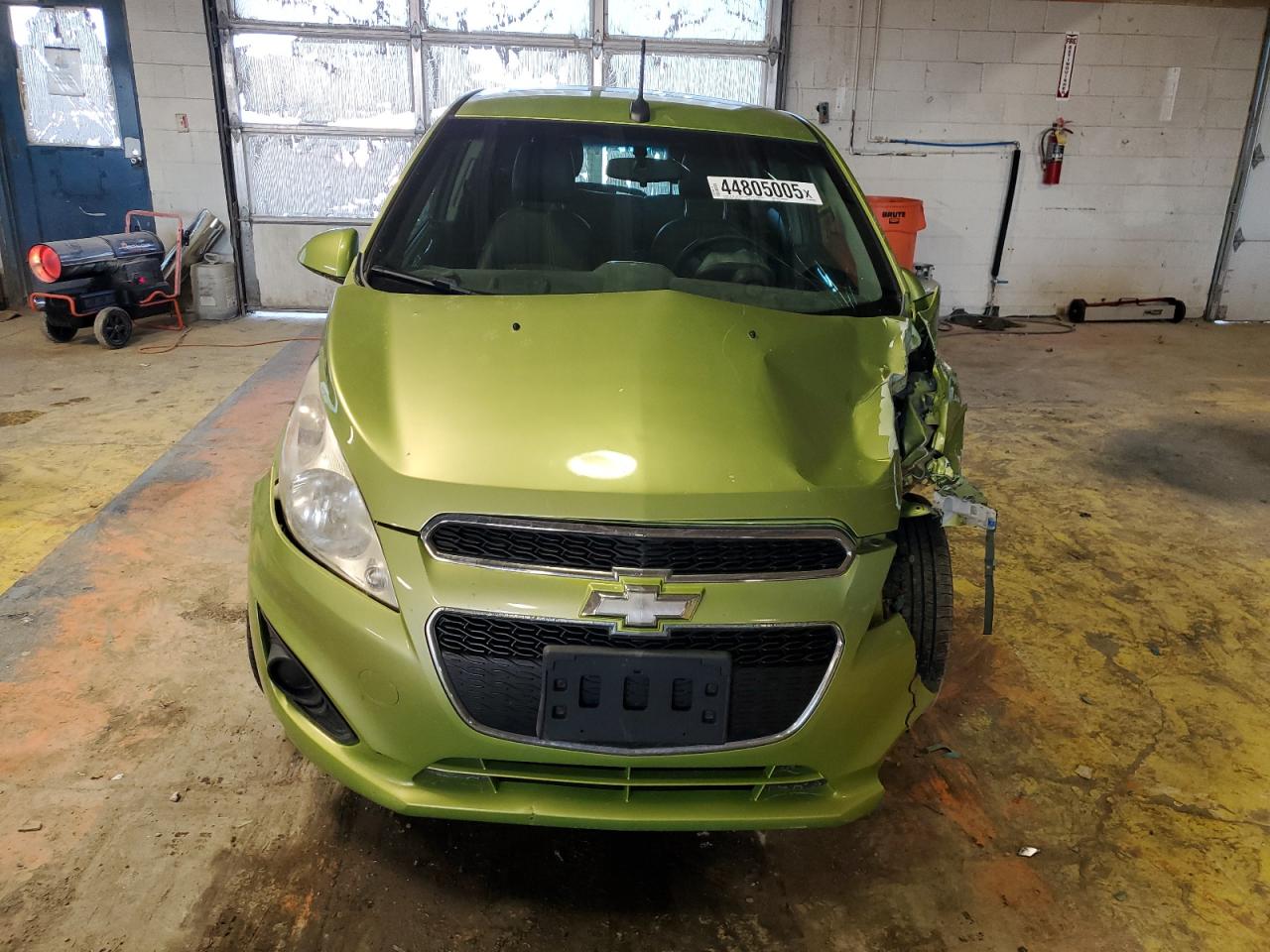 2013 Chevrolet Spark VIN KL8CD6S98DC511808 Copart auction photo, front end / undercarriage damage thumbnail 5