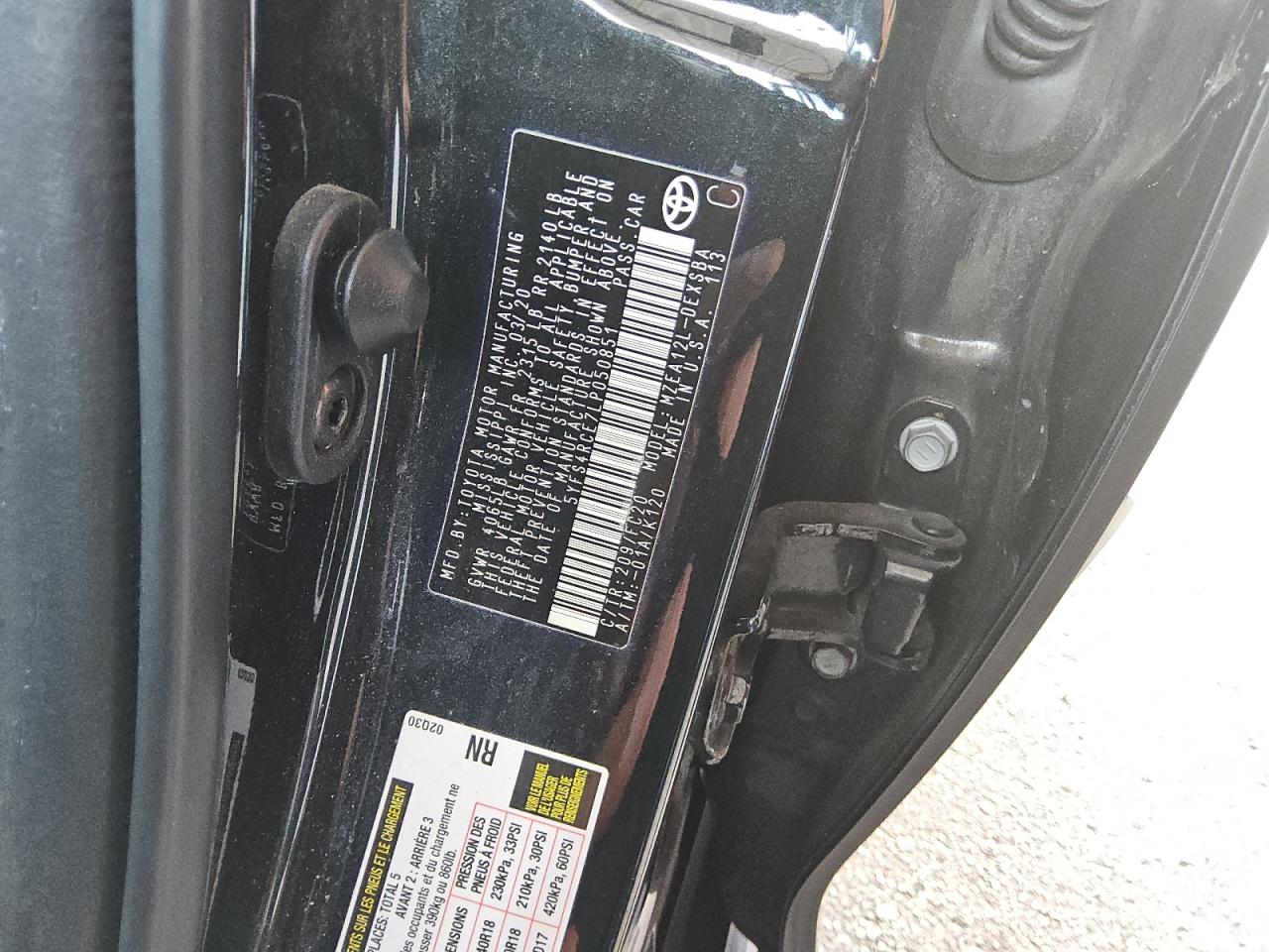 2020 Toyota Corolla VIN 5YFS4RCE7LP050851 Copart auction photo, front end damage thumbnail 13