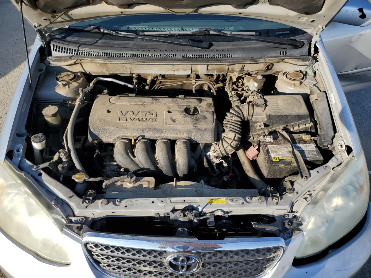 2005 Toyota Corolla VIN 1NXBR30E95Z405829 Copart auction photo, side / front end damage thumbnail 11