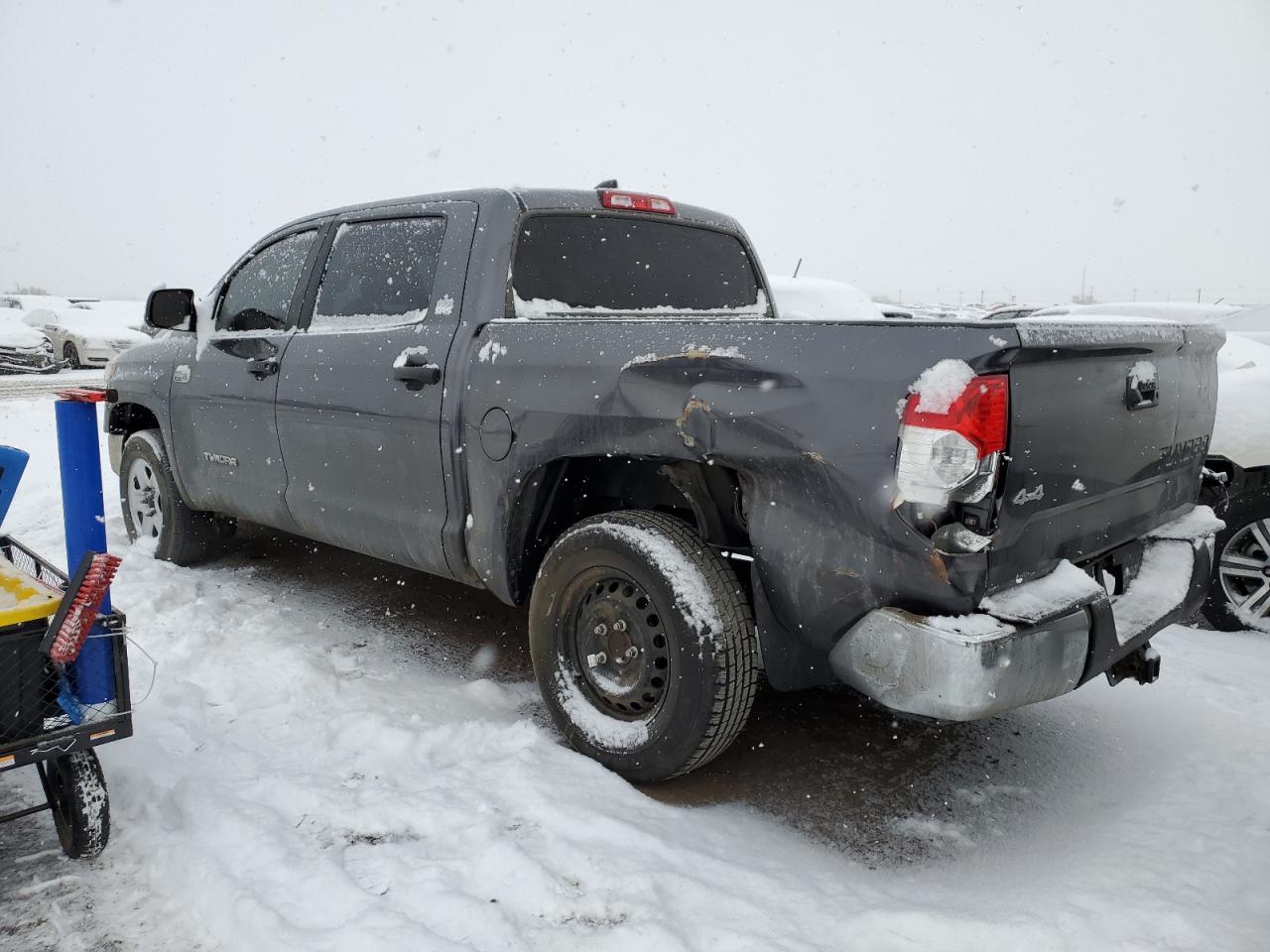 2021 Toyota Tundra VIN 5TFDY5F11MX963364 Copart auction photo, all over damage thumbnail 2