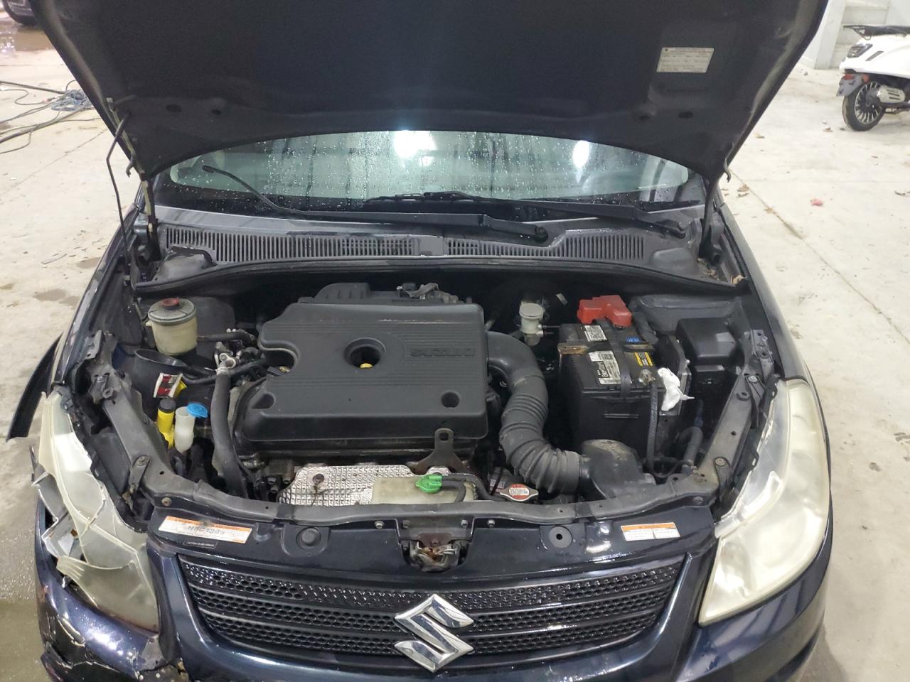 2008 Suzuki SX4 VIN JS2YB413185108645 Copart auction photo, front end damage thumbnail 11